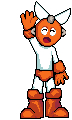 Orange robot